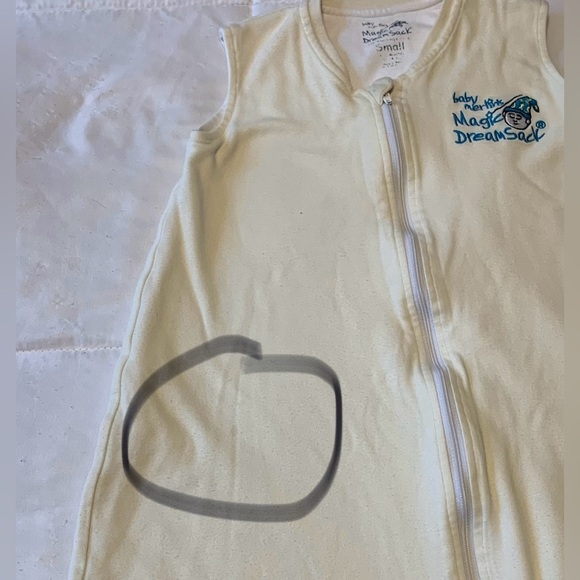 Cream Baby Sleeping Bag - Picture 3 of 3